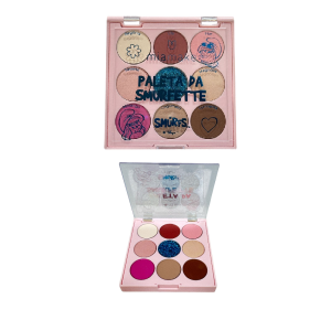 PALETA DE SOMBRAS DA SMURFETTE MIA MAKE