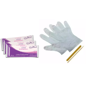 KIT EMOLIENTE LUVAS 4X1 HIGI BEAUTY