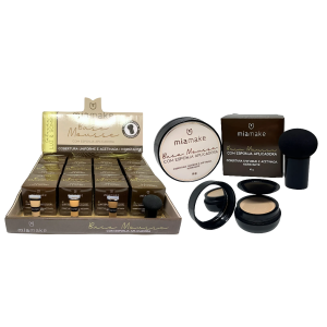 BASE MOUSSE COLEÇÃO LUZ E SOMBRA MIA MAKE CX 12 PÇS