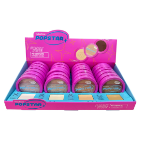 PO COMPACTO FANCY FACE POPSTAR RUBY ROSE CX 24 PÇS