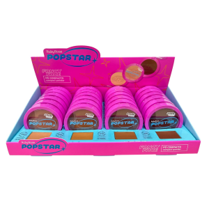 PO COMPACTO FANCY FACE POPSTAR RUBY ROSE CX 24 PÇS