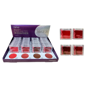 BLUSH CREAM TO POWDER JOKER MAHAV CX 24 PÇS