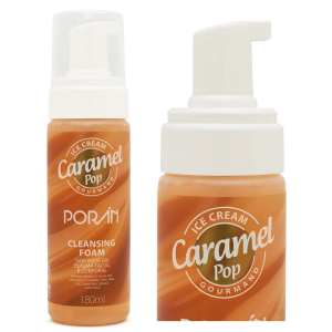 SABONETE ESPUMA FACIAL E CORPORAL CARAMEL POP PORAN