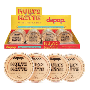 PO COMPACTO MULTI MATTE DAPOP CX 24 PÇS