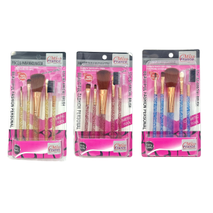 KIT 5 PINCEIS PARA MAQUIAGEM MISS FRANCE