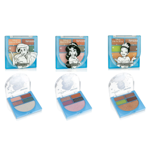 3 UNDS PALETA DE SOMBRAS E ILUMINADOR PRINCESA 4-6 FENZZA