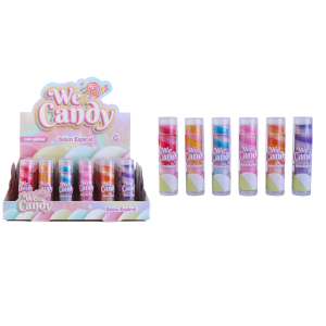 LIP BALM ESPIRAL WE CANDY CX 36 PÇS