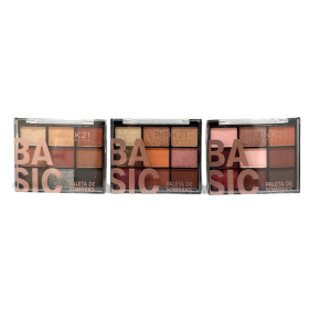 3 UNDS PALETA DE SOMBRAS BASIC PINK 21