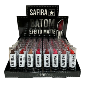 BATOM EFEITO MATTE SAFIRA CX 56 PÇS