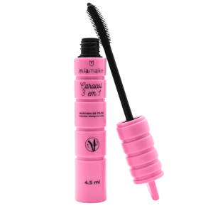 MASCARA PARA CILIOS CARACOL 3 EM 1 MIA MAKE