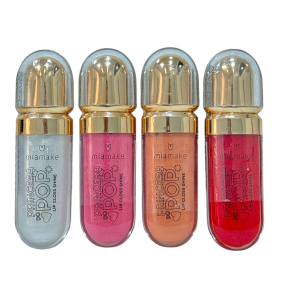 4 UNDS LIP GLOSS SHINE PRINCESA DO POP MIA MAKE